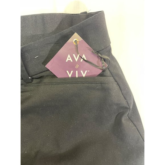 AVA & VIV plus size ankle high-rise fitted hip & thigh womens size 16 comford wa - Picture 14 of 16